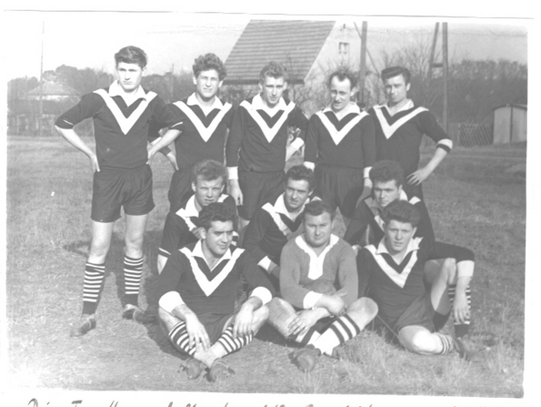 Die 1. Mannschaft der SG Bergfelde 1959